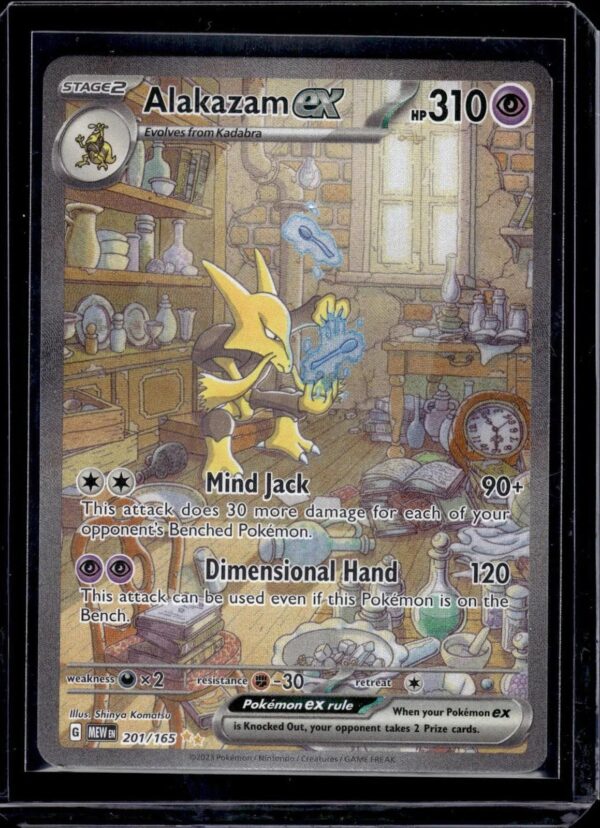 Alakazam ex Pokemon SV: Scarlet & Violet 151 201/165
