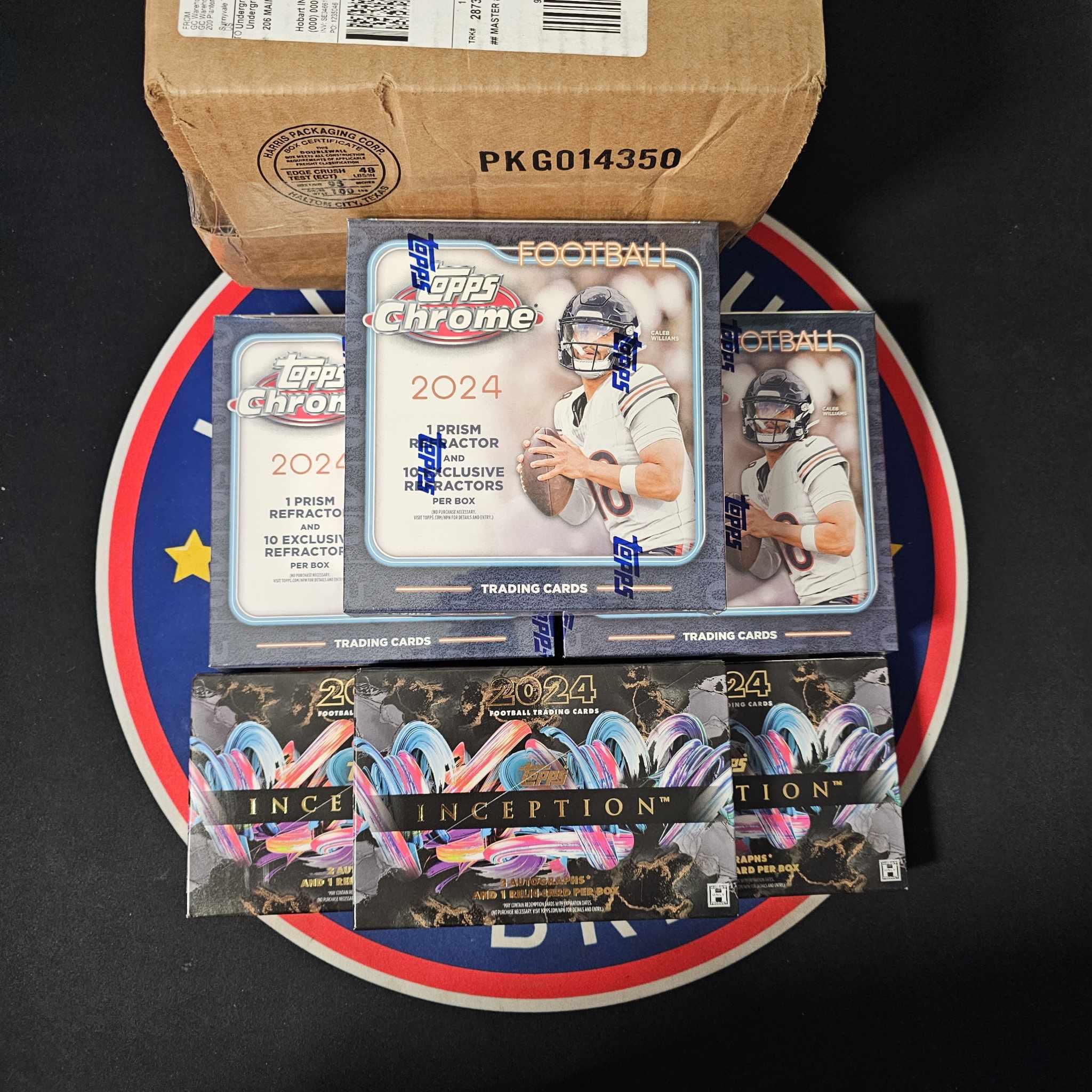 2024 Topps Football 6 Box Random Teams Break #1412