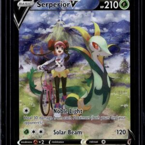 Serperior V Pokemon SWSH12: Silver Tempest Trainer Gallery TG13/TG30
