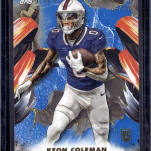 Keon Coleman 2024 Topps Inception Blue /10 Rookie Buffalo Bills 171