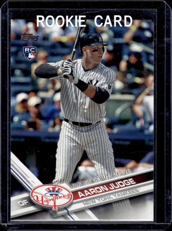 Aaron Judge 2017 Topps Update Rookie New York Yankees US99