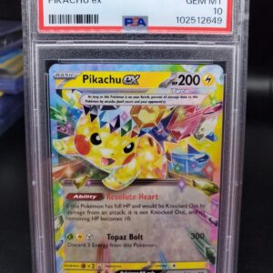 Pikachu ex Pokemon Surging Sparks 057/191 PSA 10
