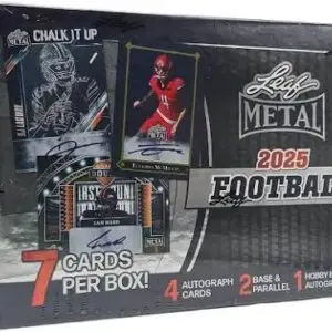 2025 Leaf Metal Football Hobby Box