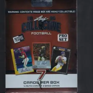 2024 Leaf Collective Football Hobby Box