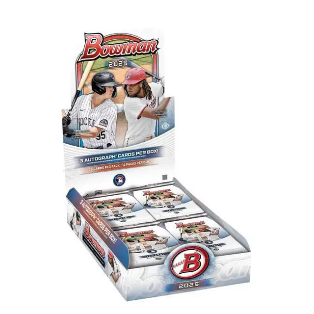 2025 Bowman Baseball Jumbo Hobby Box
