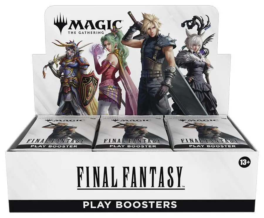 Magic The Gathering: Final Fantasy - Play Booster Display