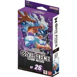 One Piece Starter Deck 26: Purple/Black Monkey.D.Luffy ST-26