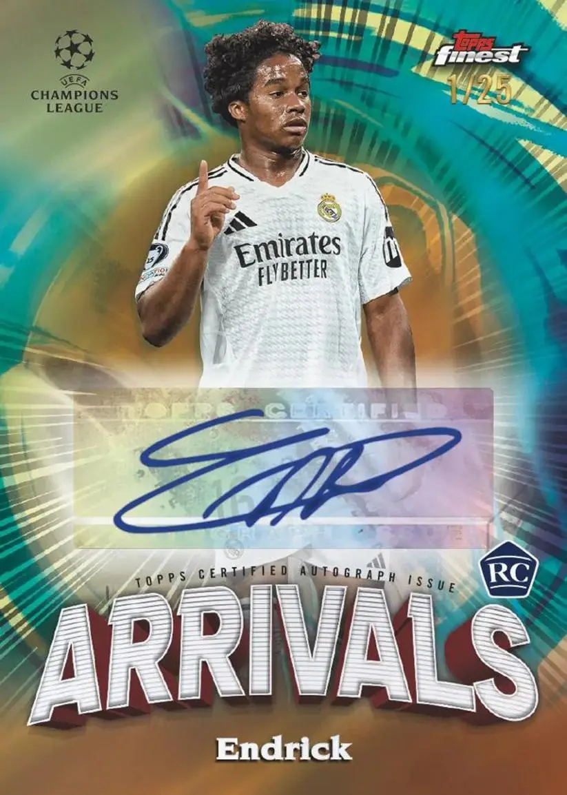 2024-25 Topps UEFA Club Competitions Finest Soccer Hobby Box - Image 8