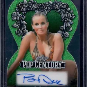 Bo Derek 2025 Leaf Pop Century Be Still My Heart Green Auto /5 BH-BD1