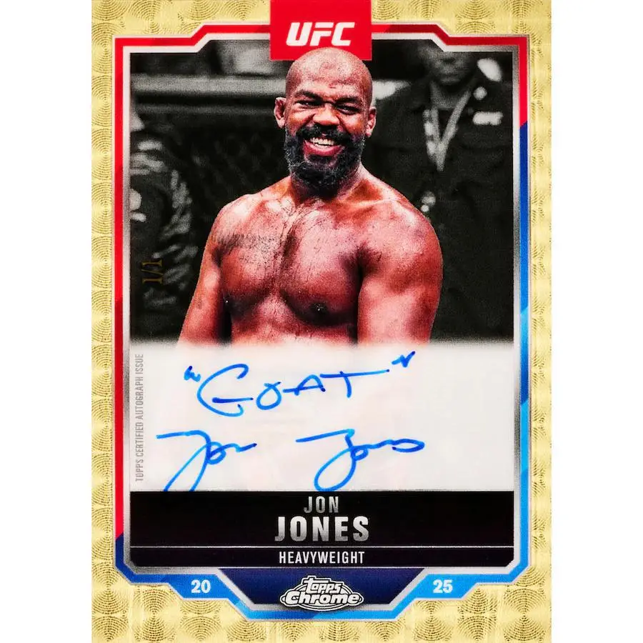 2025 Topps Chrome UFC Hobby Box - Image 5