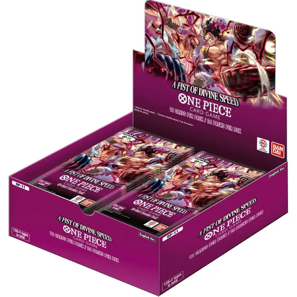 One Piece A Fist of Divine Speed Booster Box OP11