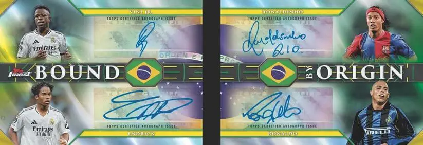 2024-25 Topps UEFA Club Competitions Finest Soccer Hobby Box - Image 3