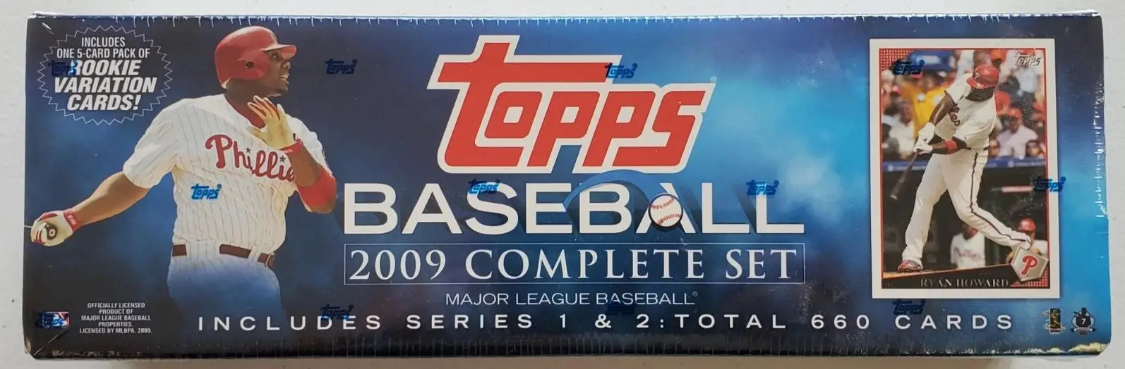 2009 Topps Baseball Complete Set 660 Cards Series 1 & 2
