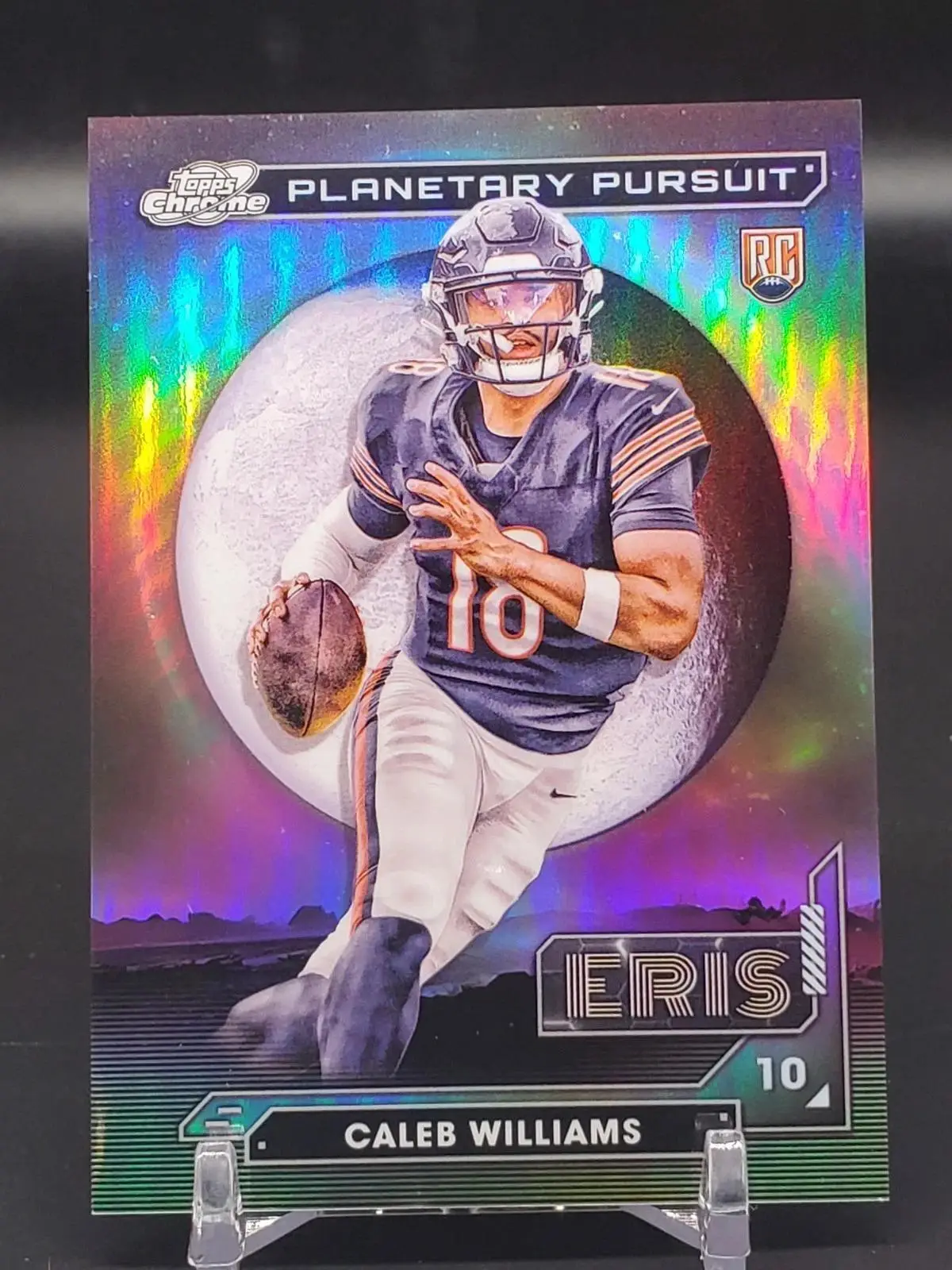 Caleb Williams ***2024 Topps Cosmic Chrome Eris SSP Planetary Pursuit RC Chicago Bears PPE-CW