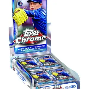 2025 Topps Chrome Baseball Hobby Box