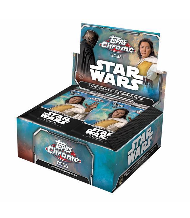 2025 Topps Chrome Star Wars Hobby Box