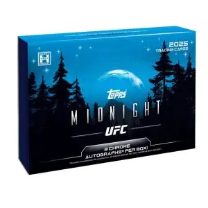 2025 Topps Midnight UFC Hobby Box