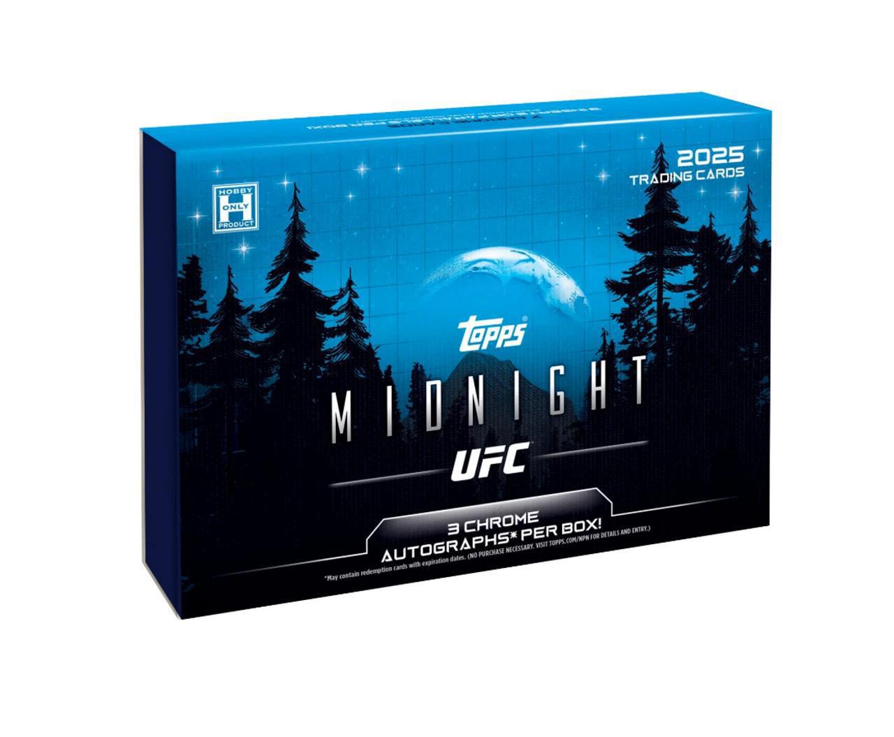 2025 Topps Midnight UFC Hobby Box