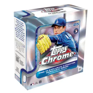 2025 Topps Chrome Baseball Mega Box