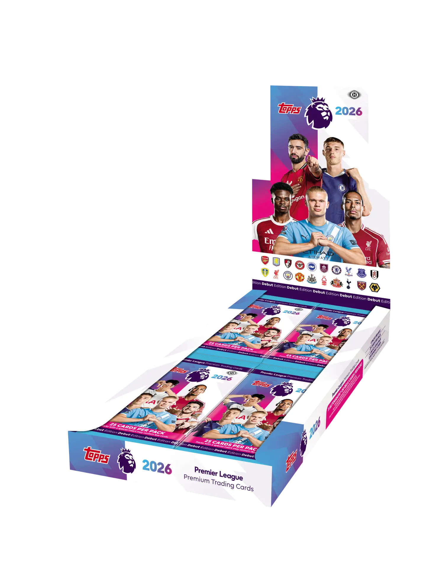 2025-26 Topps Premier League EPL Soccer Hobby Box
