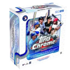 2025 Topps Chrome Baseball Logofractor Edition Box