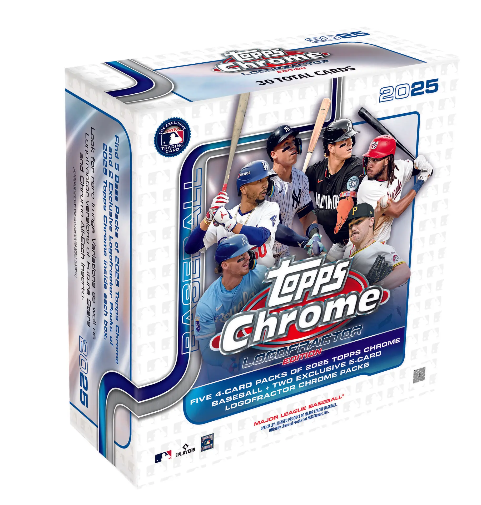 2025 Topps Chrome Baseball Logofractor Edition Box