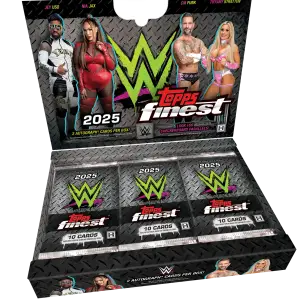 2025 Topps Finest WWE Hobby Box