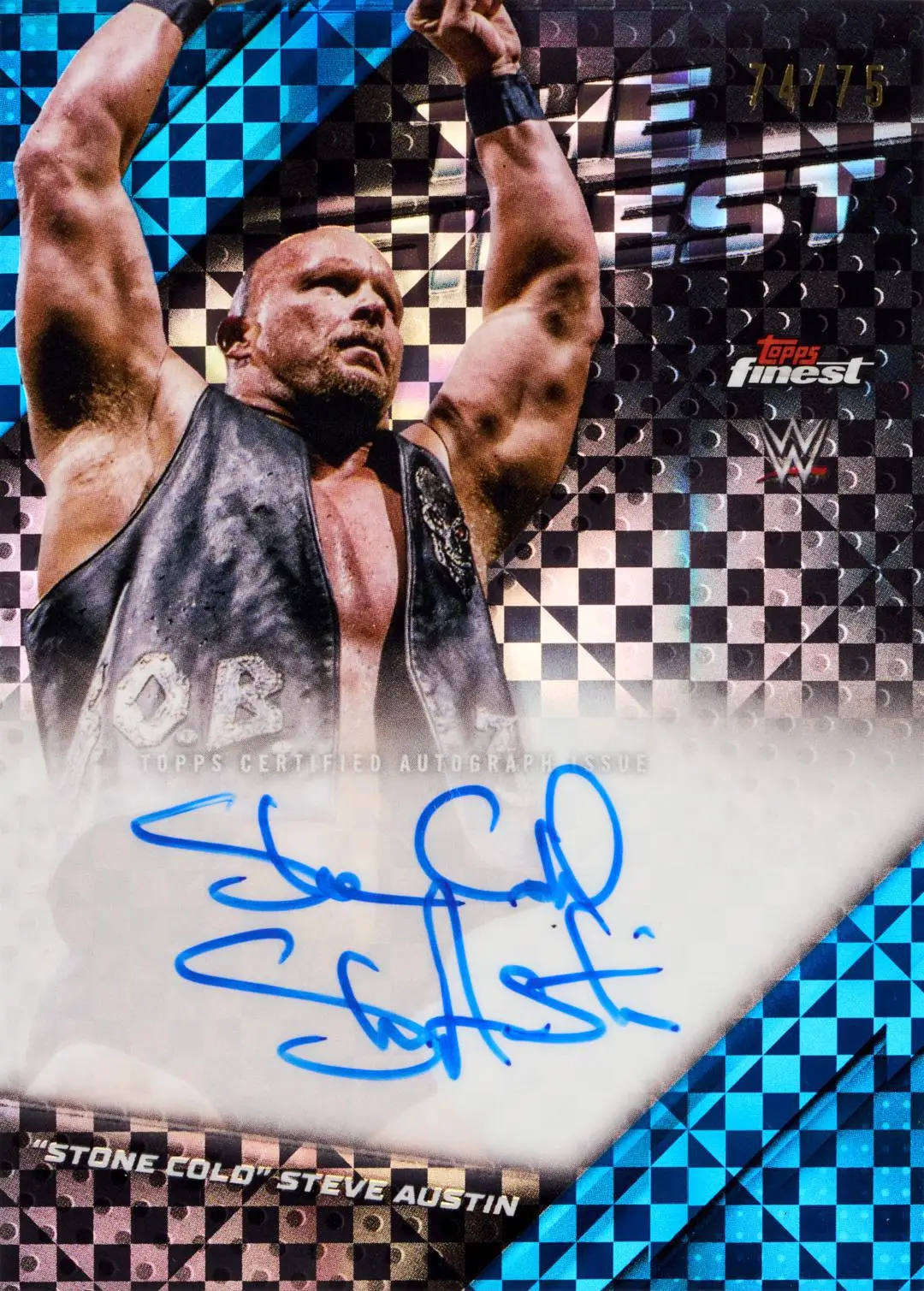 2025 Topps Finest WWE Hobby Box - Image 4