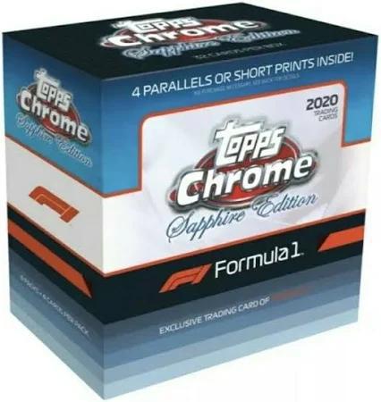 2020 Topps Chrome Sapphire Formula 1 F1 Hobby Box
