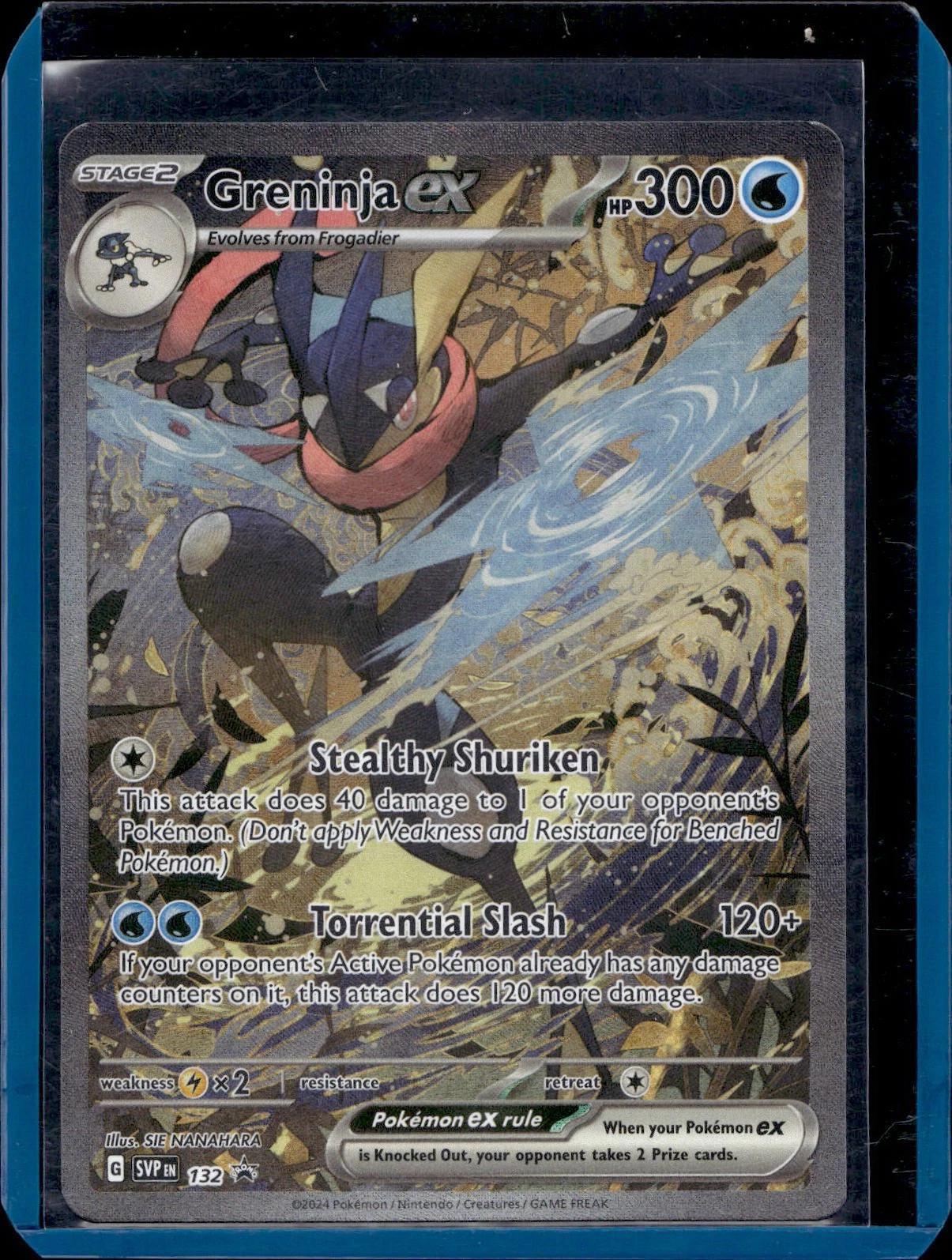 Greninja ex Pokemon SV: Scarlet & Violet Promo Cards 132
