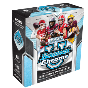 2025 Bowman University Chrome Football Mega Box