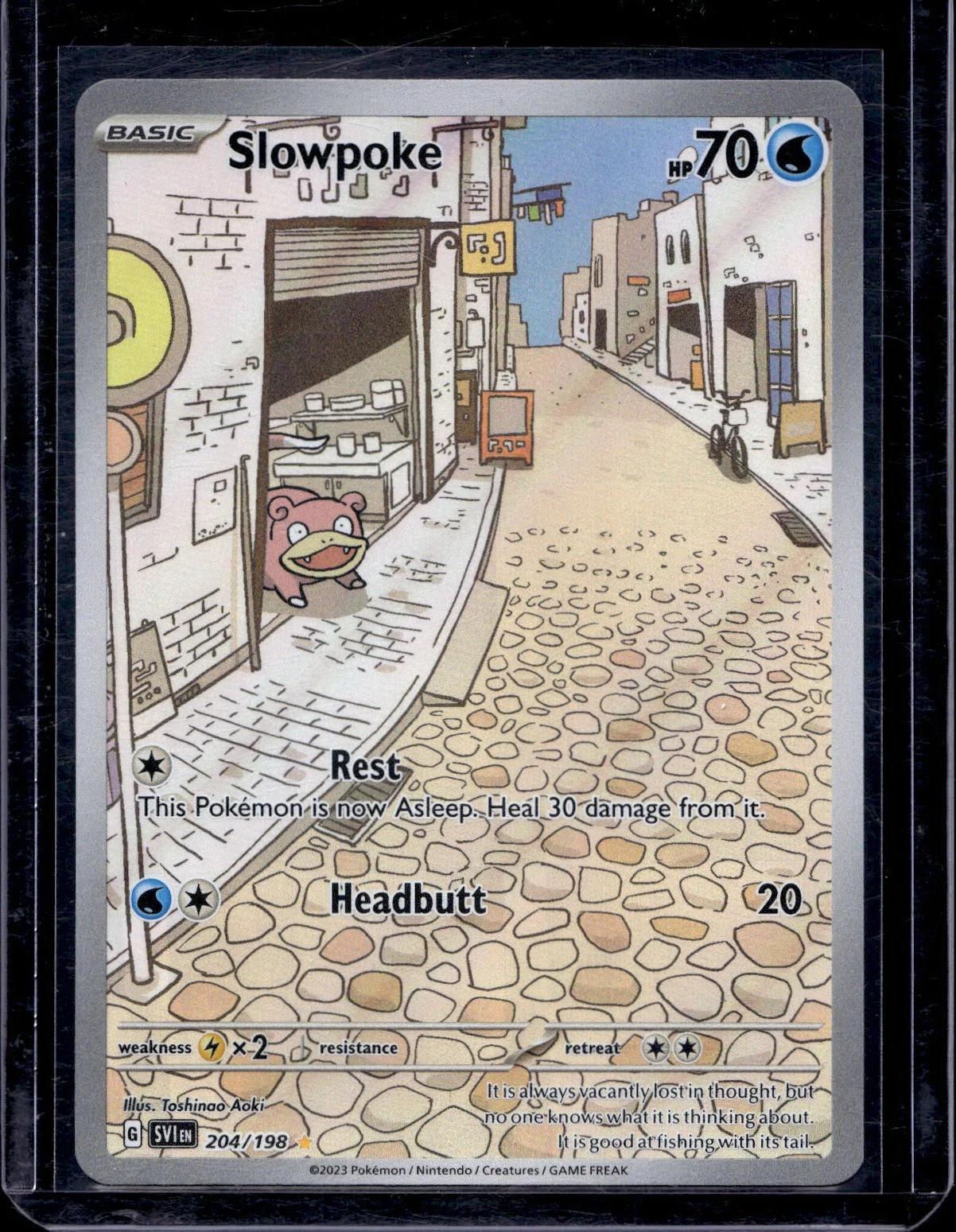 Slowpoke Pokemon SV01: Scarlet & Violet Base Set 204/198