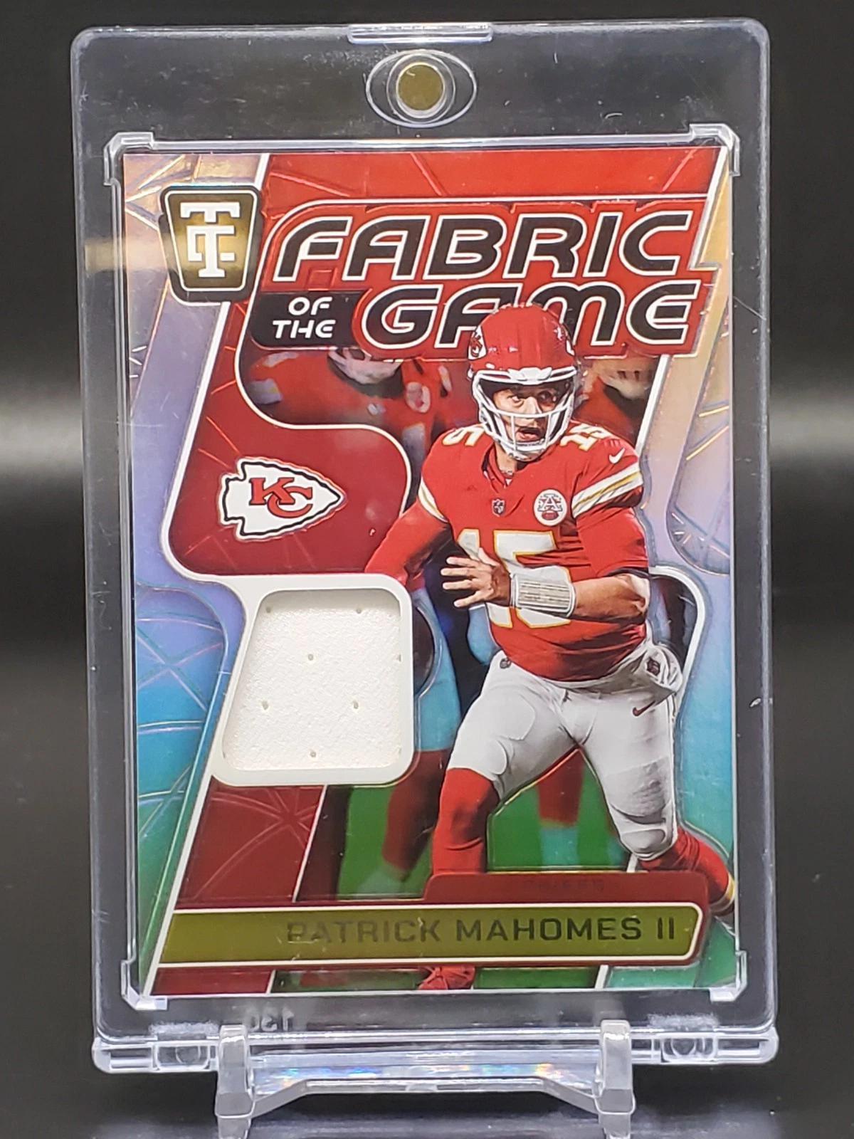 Patrick Mahomes II 2025 Panini Totally Certified Fabric /149 Kansas City Chiefs FG-PMH