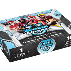 2025 Bowman University Chrome Football Breaker's Delight Box
