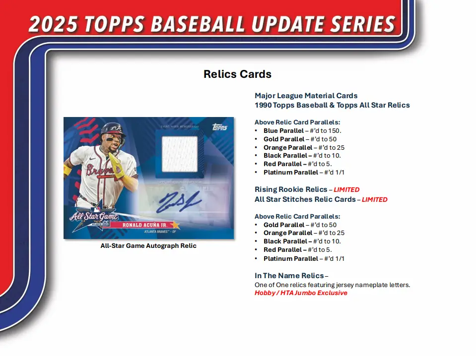2025 Topps Update Series Baseball Blaster Box - Image 12