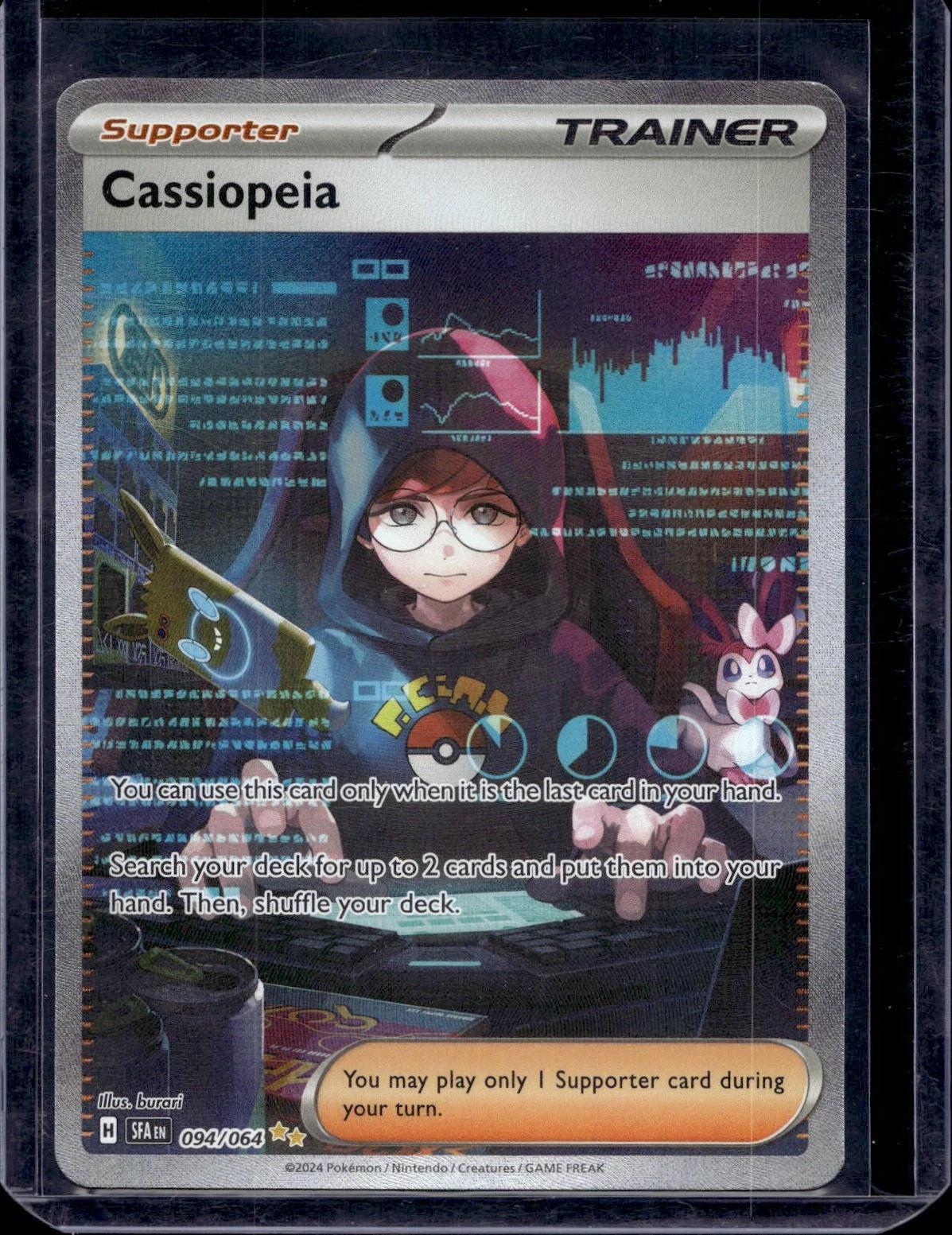 Cassiopeia Pokemon SV: Shrouded Fable 094/064