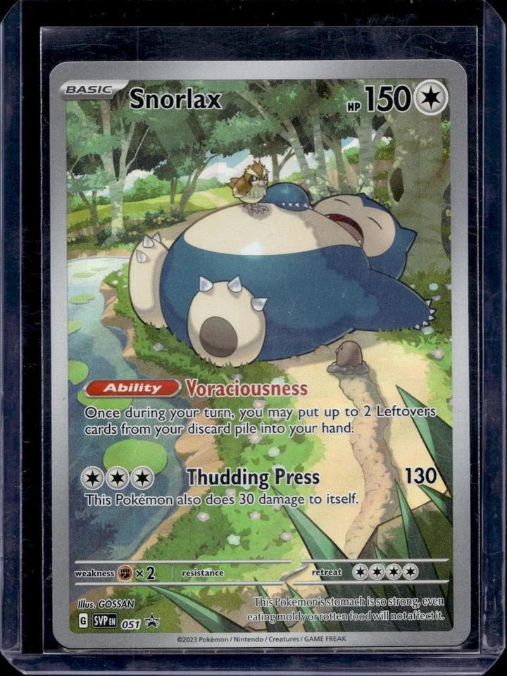 Snorlax Pokemon SV: Scarlet & Violet Promo Cards 051