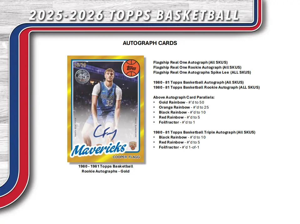 2025-26 Topps Basketball Hobby Jumbo Box - Image 10