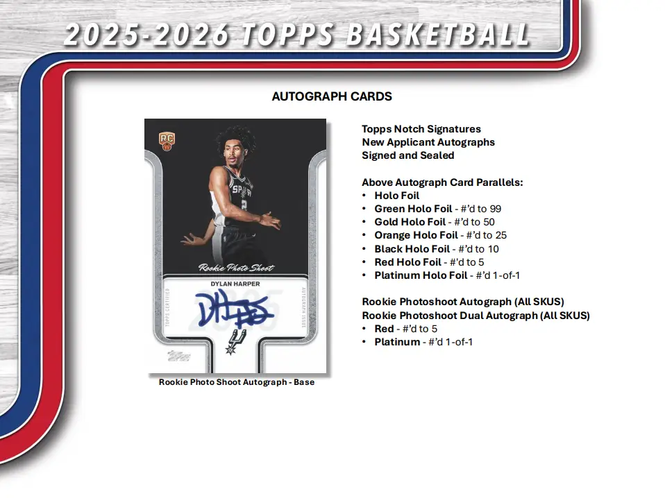 2025-26 Topps Basketball Hobby Jumbo Box - Image 9