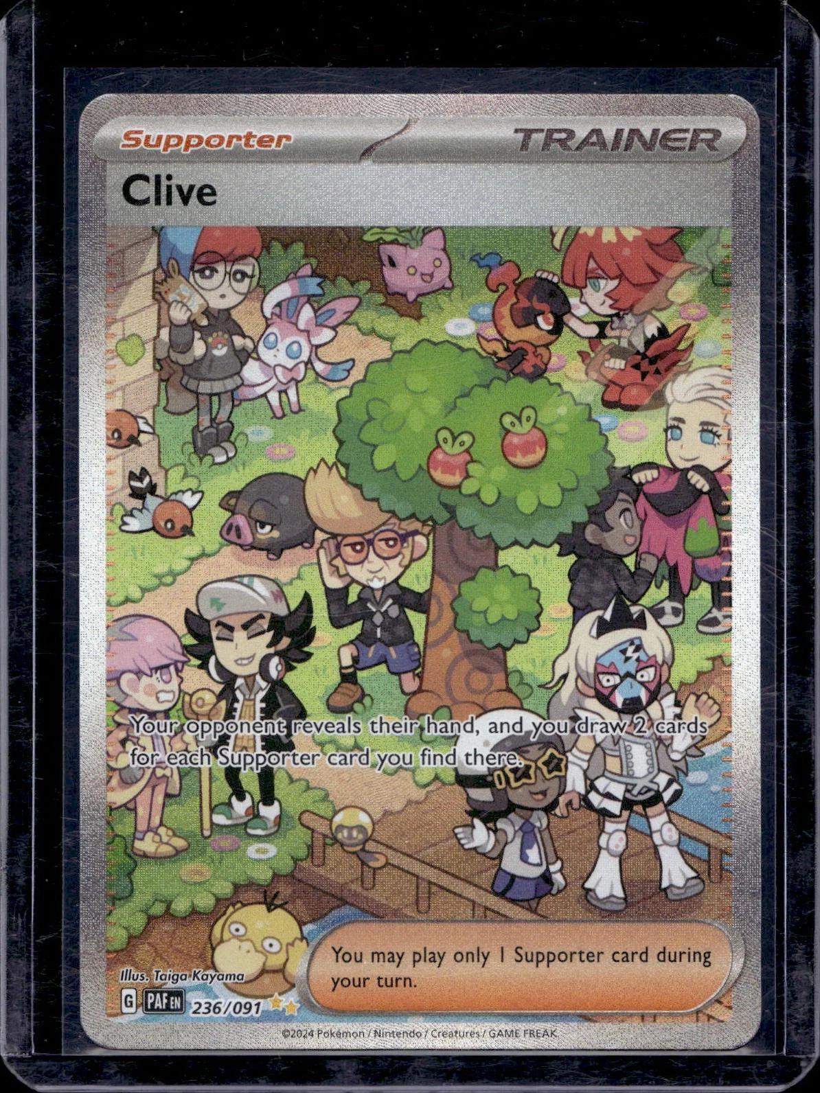 Clive Pokemon SV: Paldean Fates 236/091