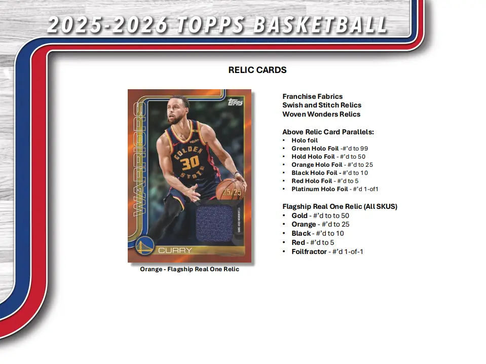 2025-26 Topps Basketball Mega Box - Image 11