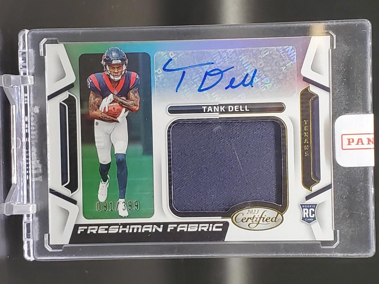 Tank Dell 2023 Panini Certified Fabric Auto /399 RC Houston Texans FFMS-21