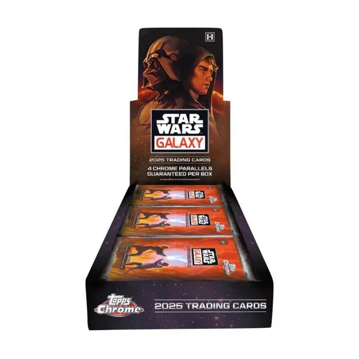 2025 Topps Star Wars Chrome Galaxy Hobby Box