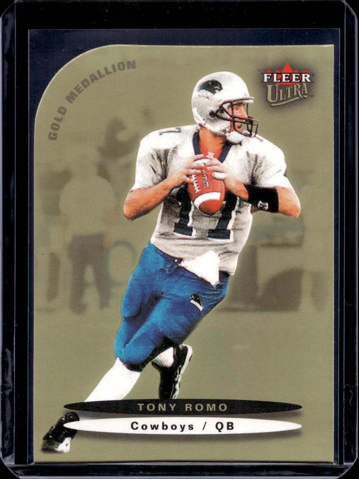 Tony Romo 2003 Fleer Ultra Gold Medallion Rookie Dallas Cowboys 182