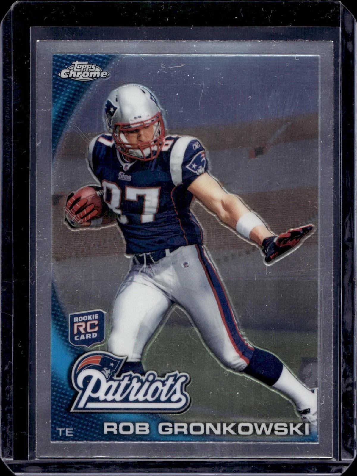Rob Gronkowski 2010 Topps Chrome Rookie New England Patriots C112