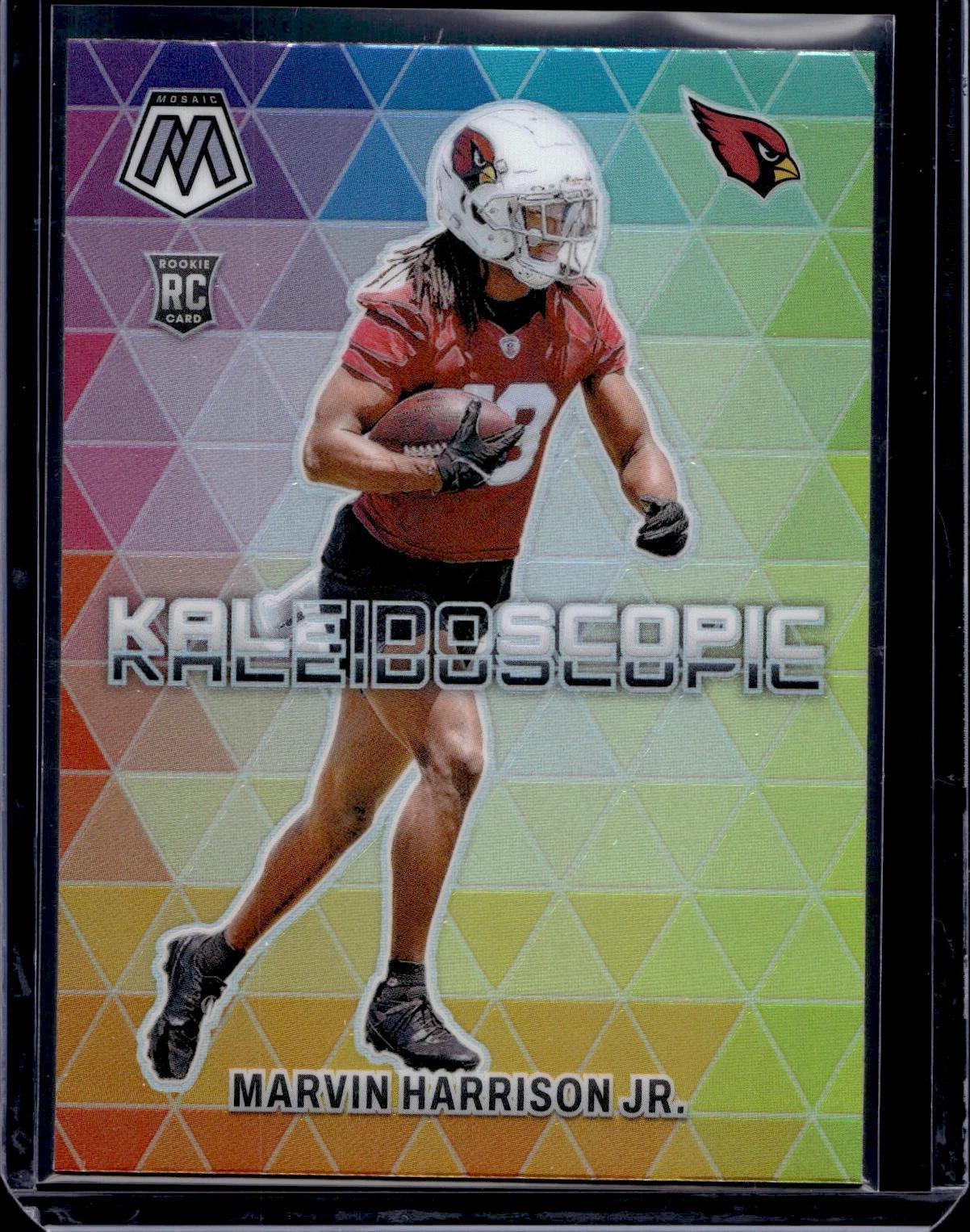Marvin Harrison Jr. 2024 Panini Mosaic Kaleidoscopic Arizona Cardinals 18