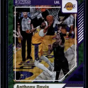 Anthony Davis 2024-25 Donruss International Green Scope /5 Los Angeles Lakers 3