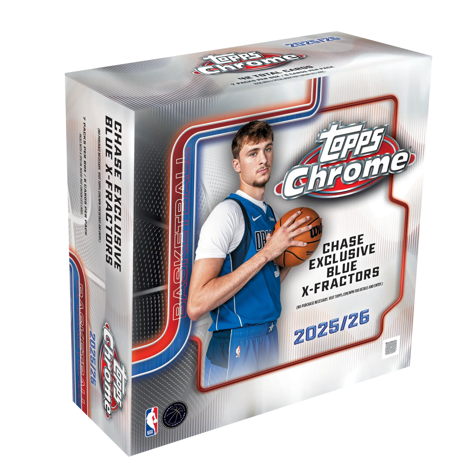 2025-26 Topps Chrome Basketball Mega Box
