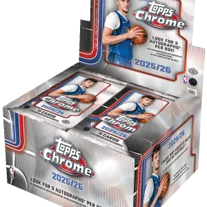2025-26 Topps Chrome Basketball Jumbo Hobby Box