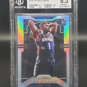 Zion Williamson 2019-20 Panini Prizm RC Hyper New Orleans Pelicans